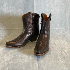 Ariat snip toe booties